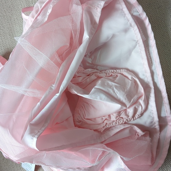 NWT Carter's light pink special occasion baby dress size 12 mos - Picture 6 of 11